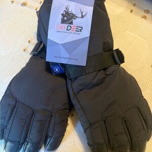 Black Men's Winter Gloves